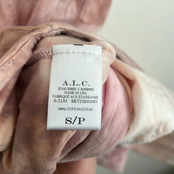 ALC Jess Tie Dye Cotton Dress - Picture 8 of 10
